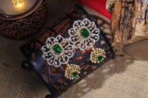 bridal jhumkis