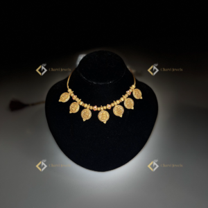 Coin Lakshmi Antique Necklace - Contemporary wedding jewellery collections in Coimbatore