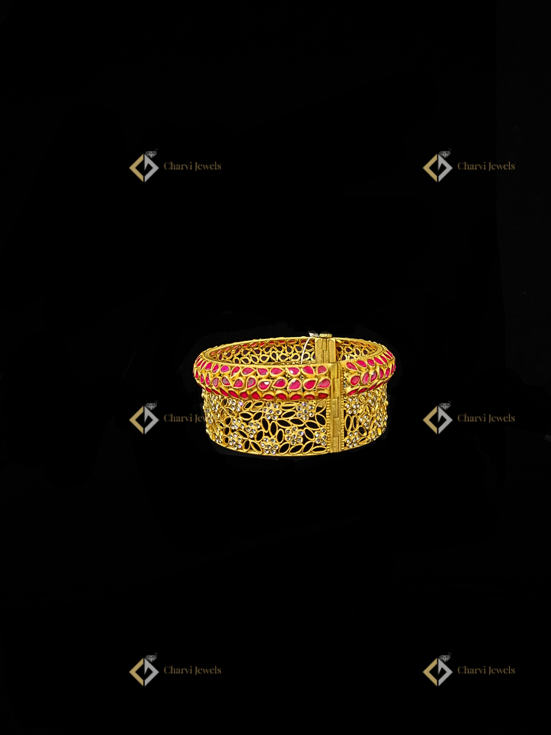 Divine Blossom Gold Ring - Top-rated bridal jewellery showrooms near me in Coimbatore