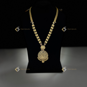 Peacock Lakshmi Filigree Gold Necklace - Exclusive bridal lounge near me in RS Puram Coimbatore