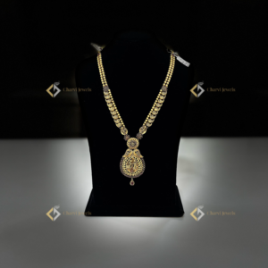 Antique Wedding Scene Necklace - Unique engagement ring designers near me (RS Puram area)