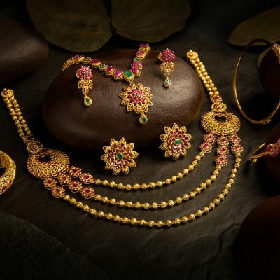 gold jewellery sets
